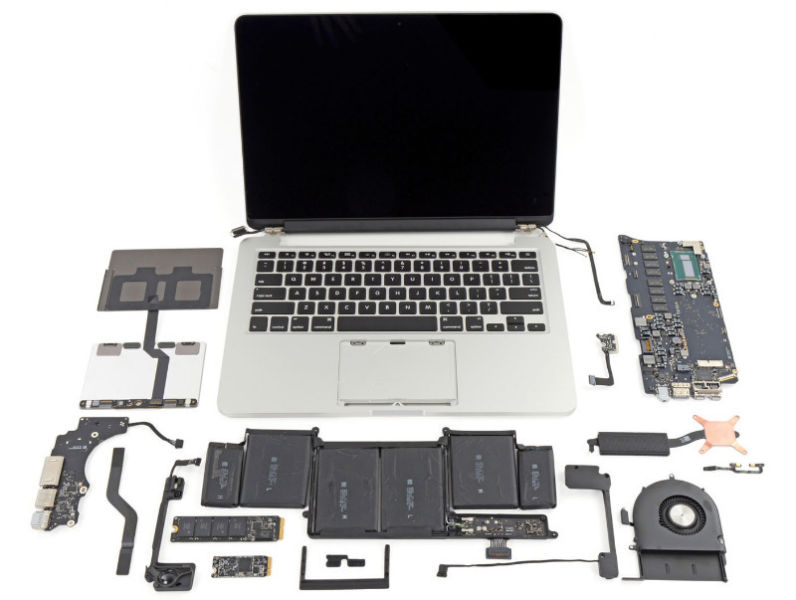 Сложный ремонт Apple MacBook Pro в Колпино