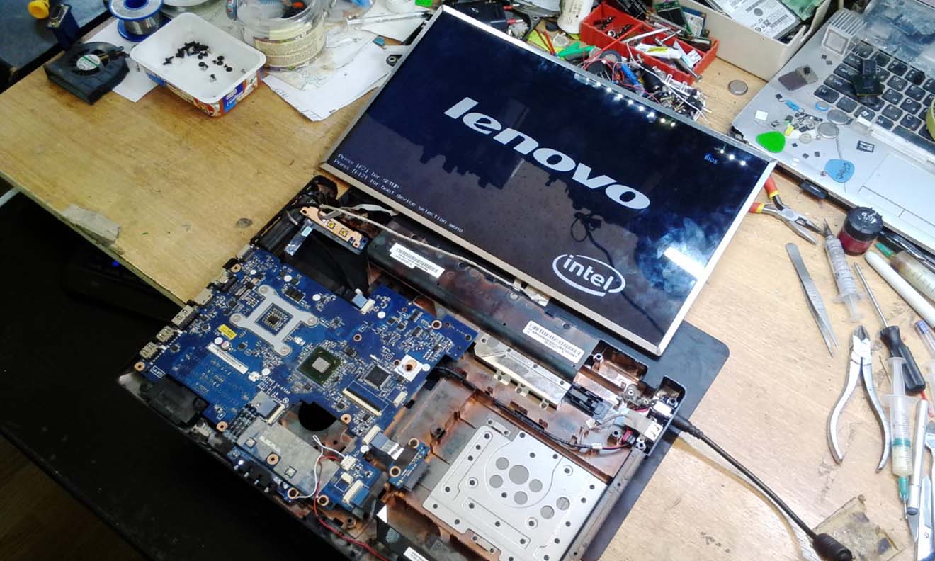 Ремонт ноутбуков Lenovo в Колпино