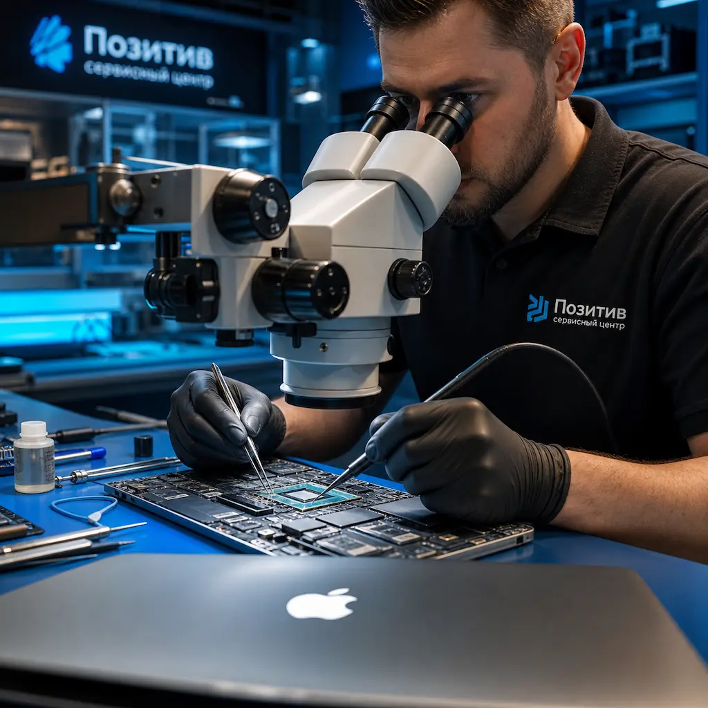 Замена видеокарты Apple MacBook в Колпино