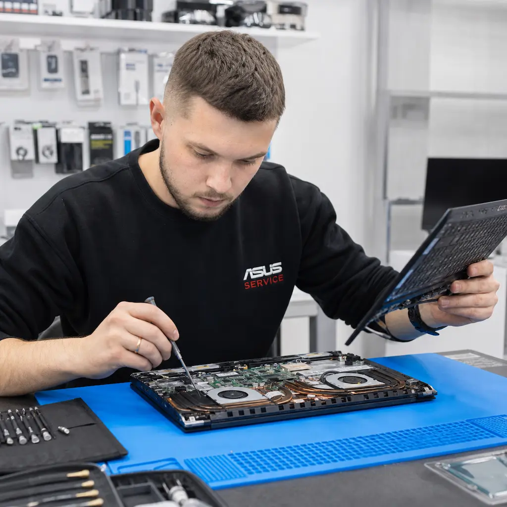 заменить клавиатуру на ноутбуке Asus в Колпино