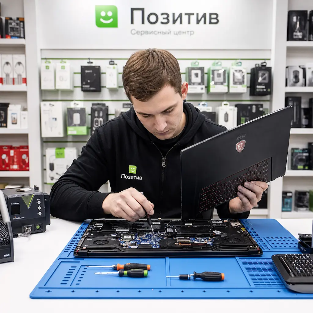 заменить клавиатуру на ноутбуке MSI в Колпино
