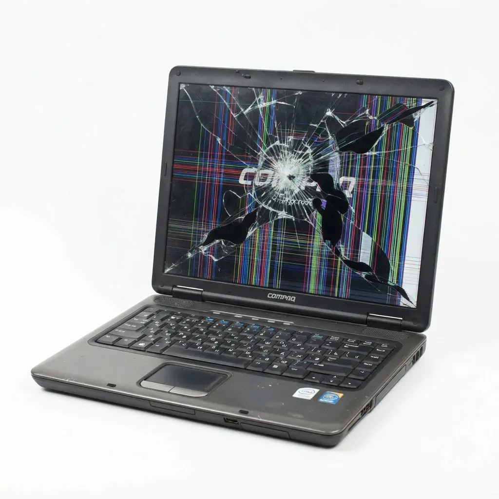 поменять матрицу ноутбука Compaq в Колпино