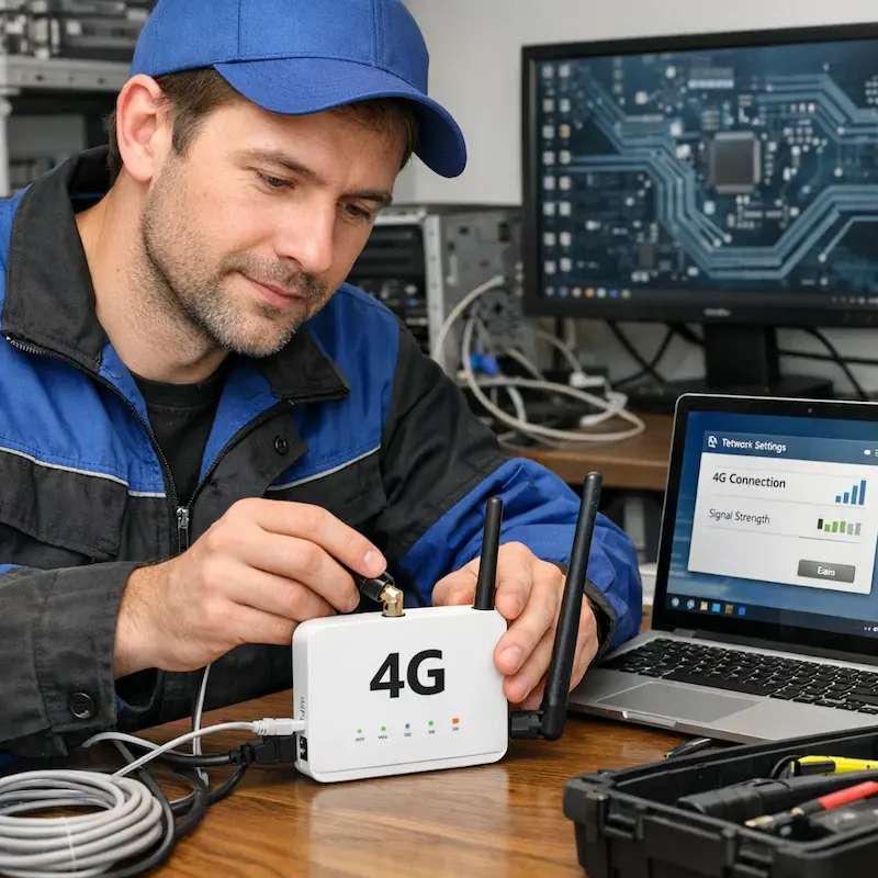 Настройка 4G модема в Колпино