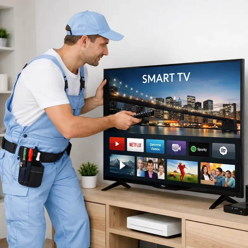 Как вызвать мастера для настройки Smart TV в Колпино