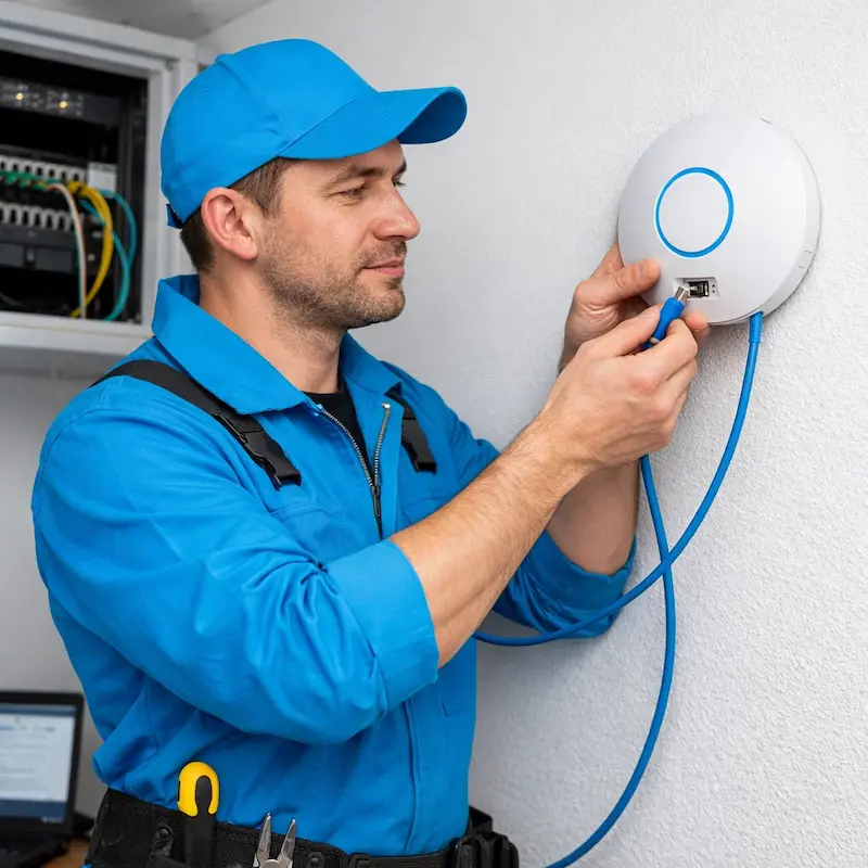 Подключение точки доступа в Колпино