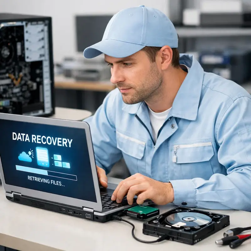 Восстановление данных и файлов в Колпино