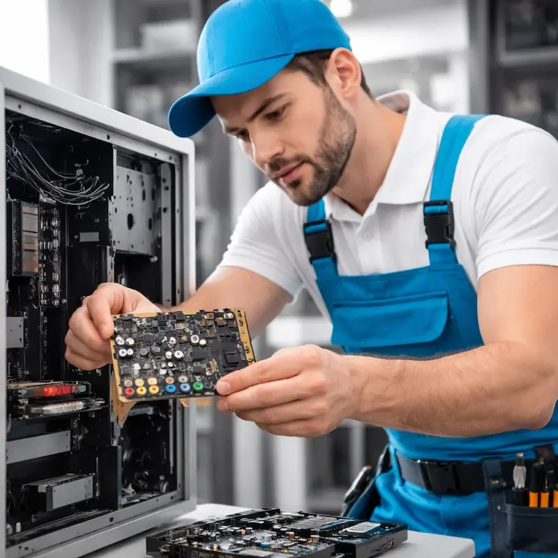 Замена звуковой карты на компьютере в Колпино