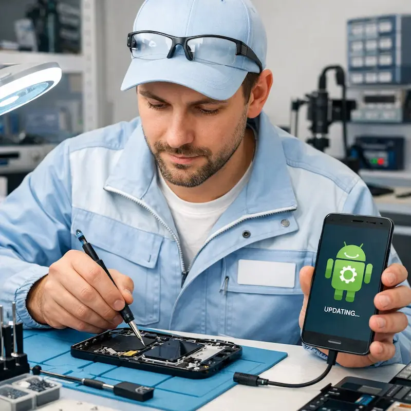 Настройка системы Android в Колпино