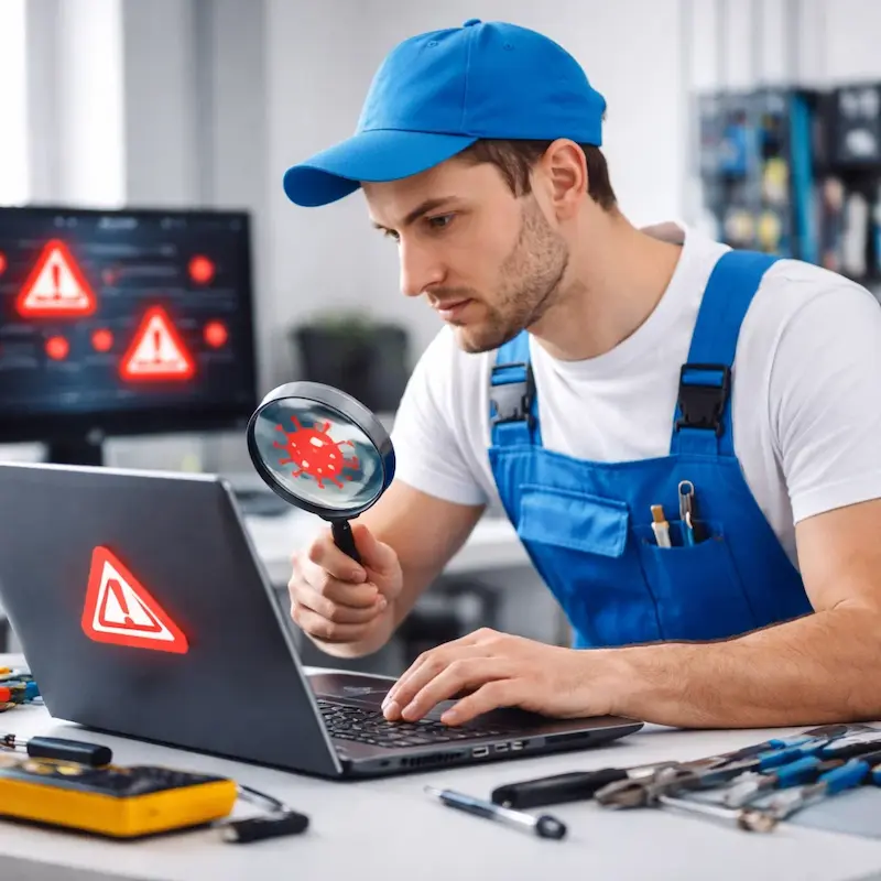 Поиск и устранение вирусов в Колпино